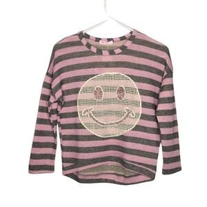 I Love pinc Long sleeve shirt size m